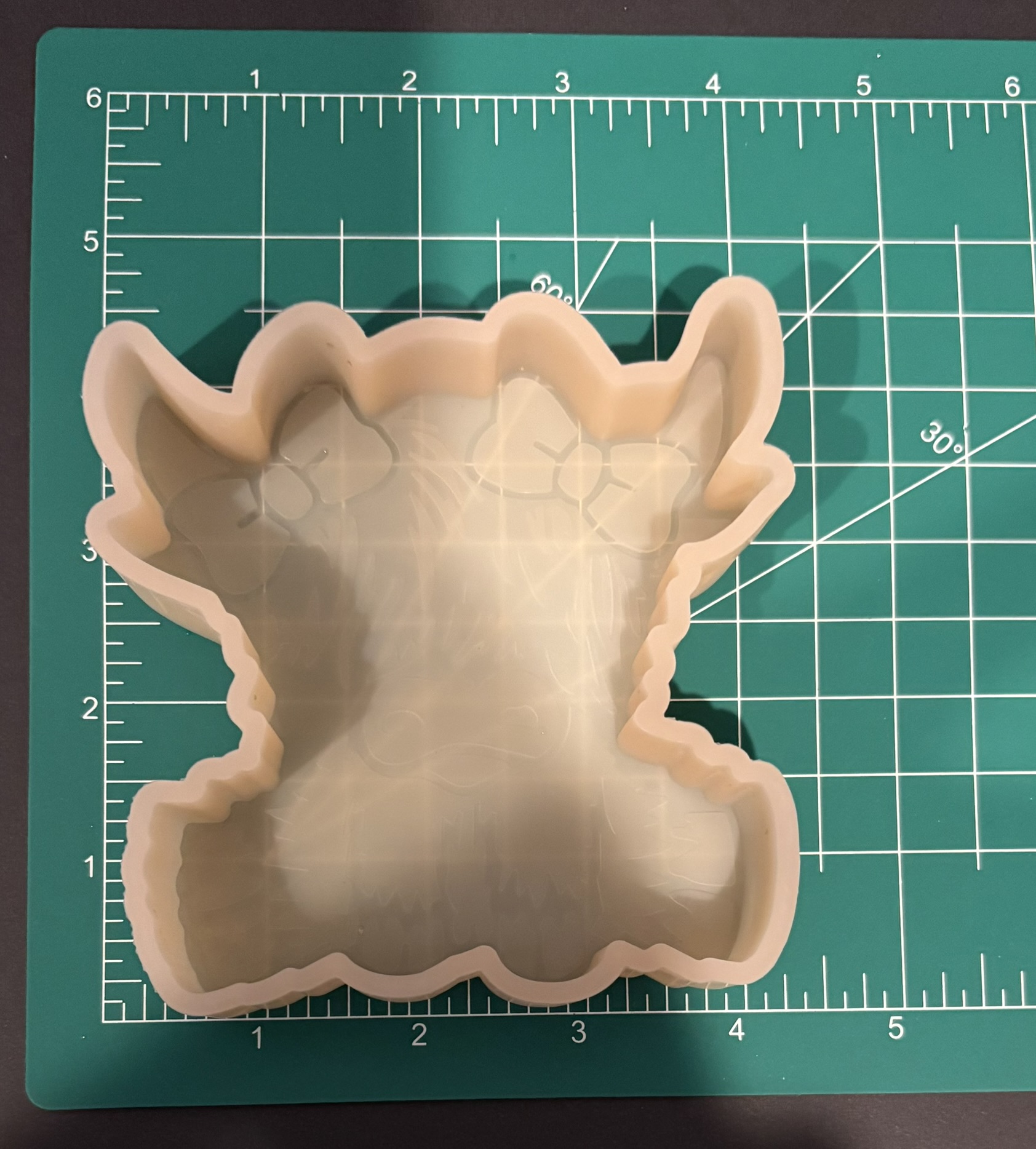 Highland Cow with Two Bows - Image 2