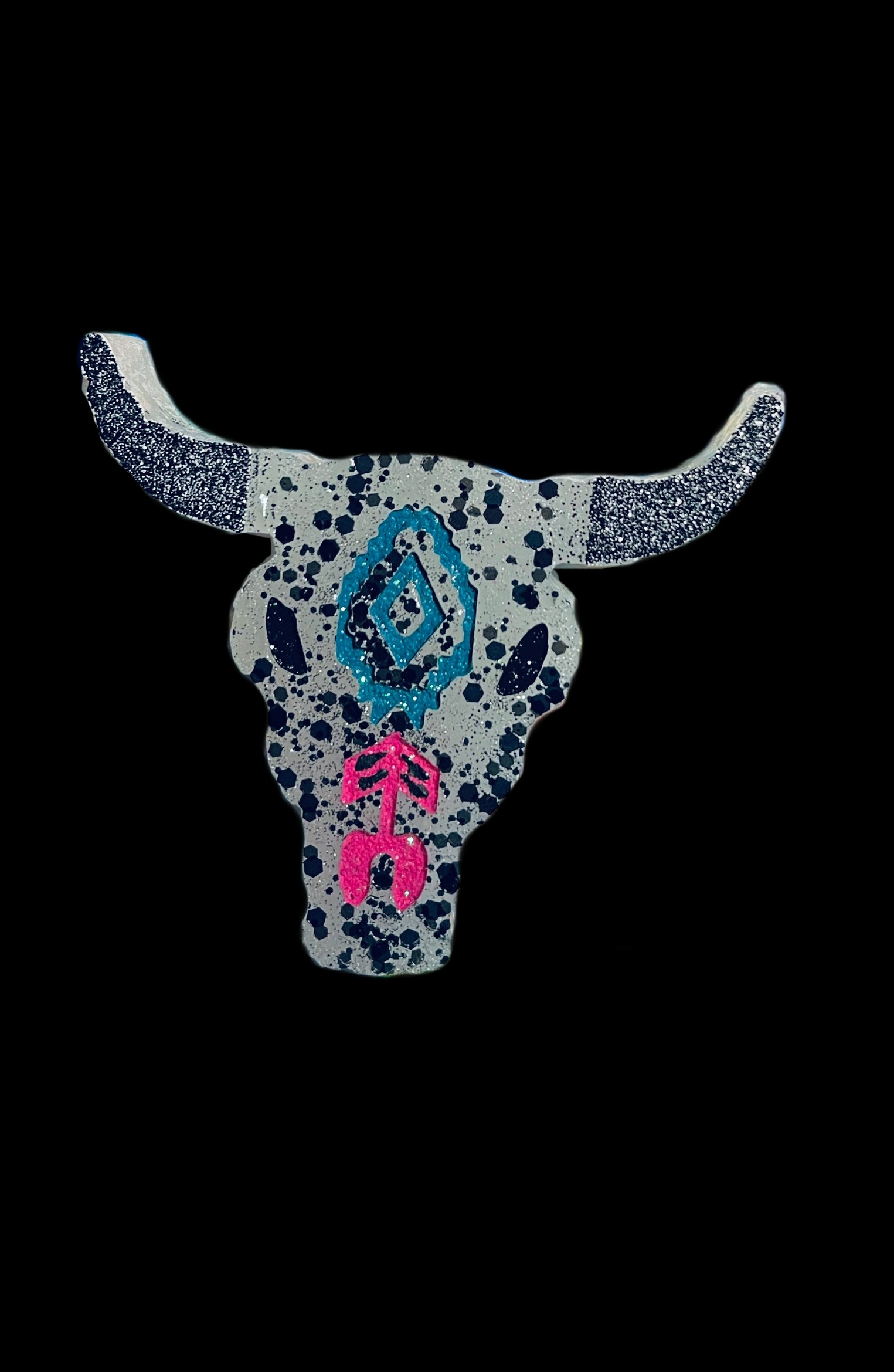 Speckled Cow Skull - Image 6